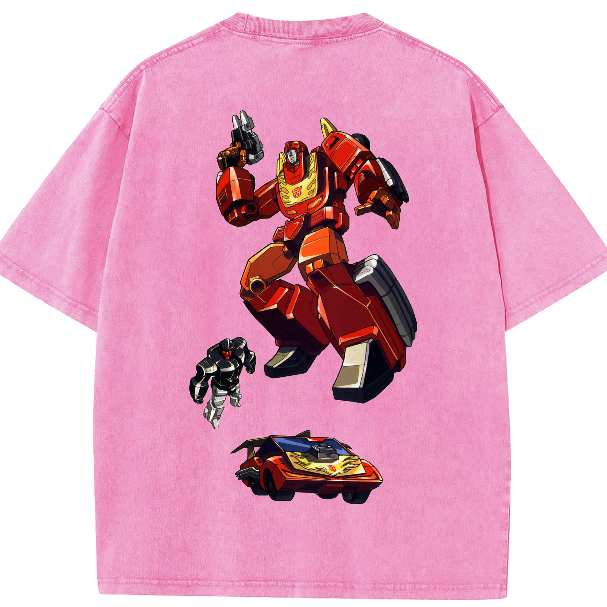 （画像用）  綿100% ヴィンテージ風 半袖Tシャツ（背面プリント）